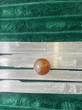 Carnelian sphere